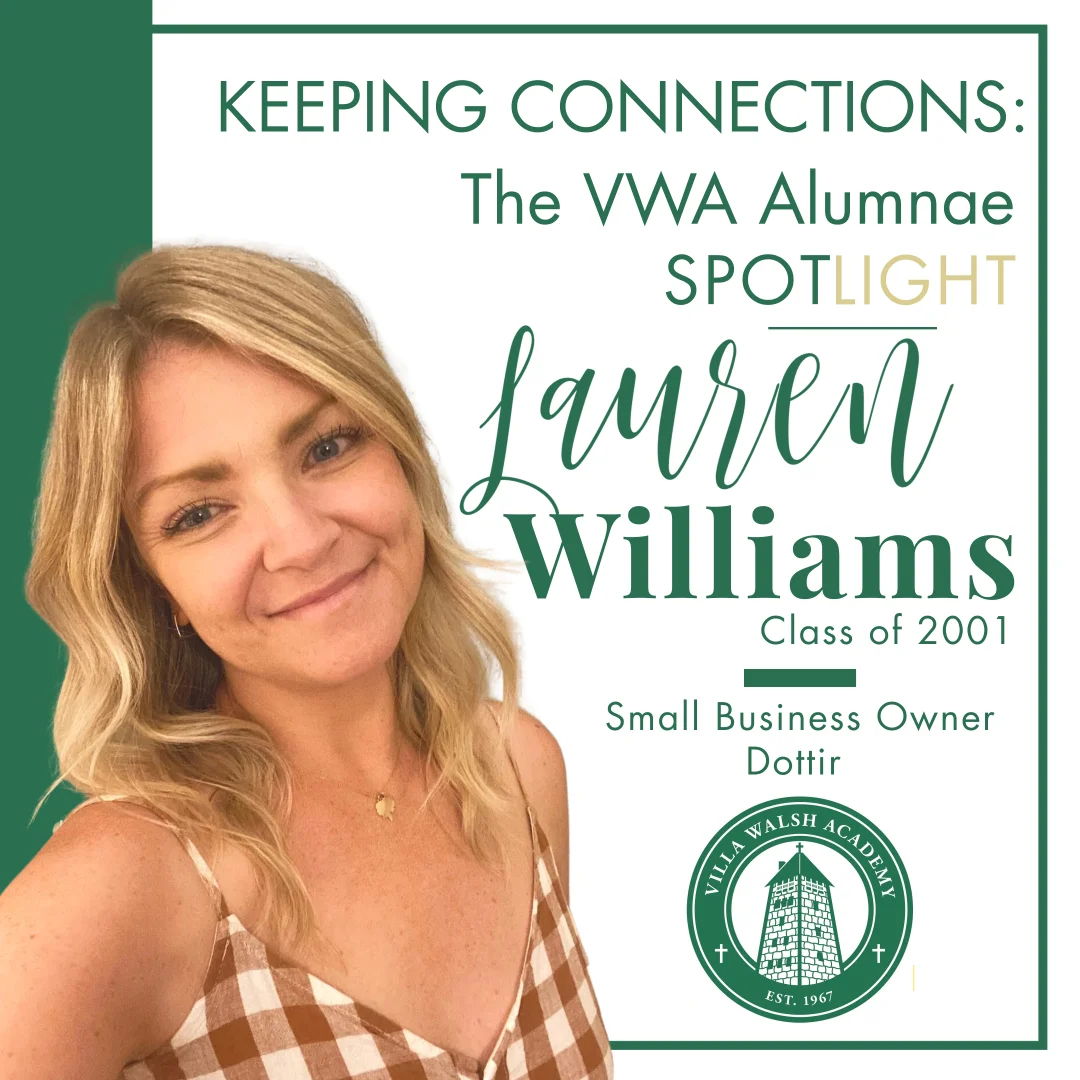 Alumnae Spotlight for Lauren Williams