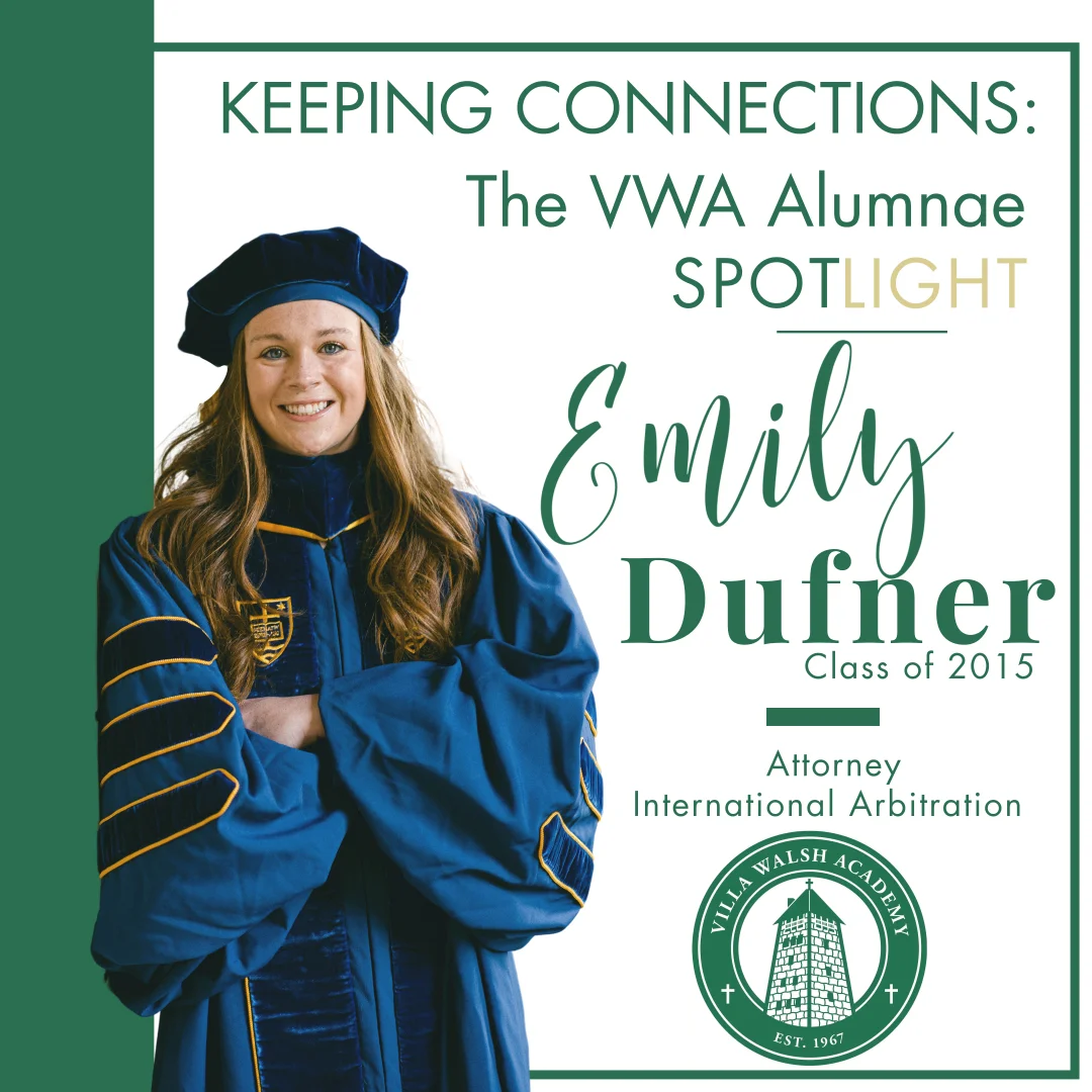 Alumnae Spotlight for Emily Dufner