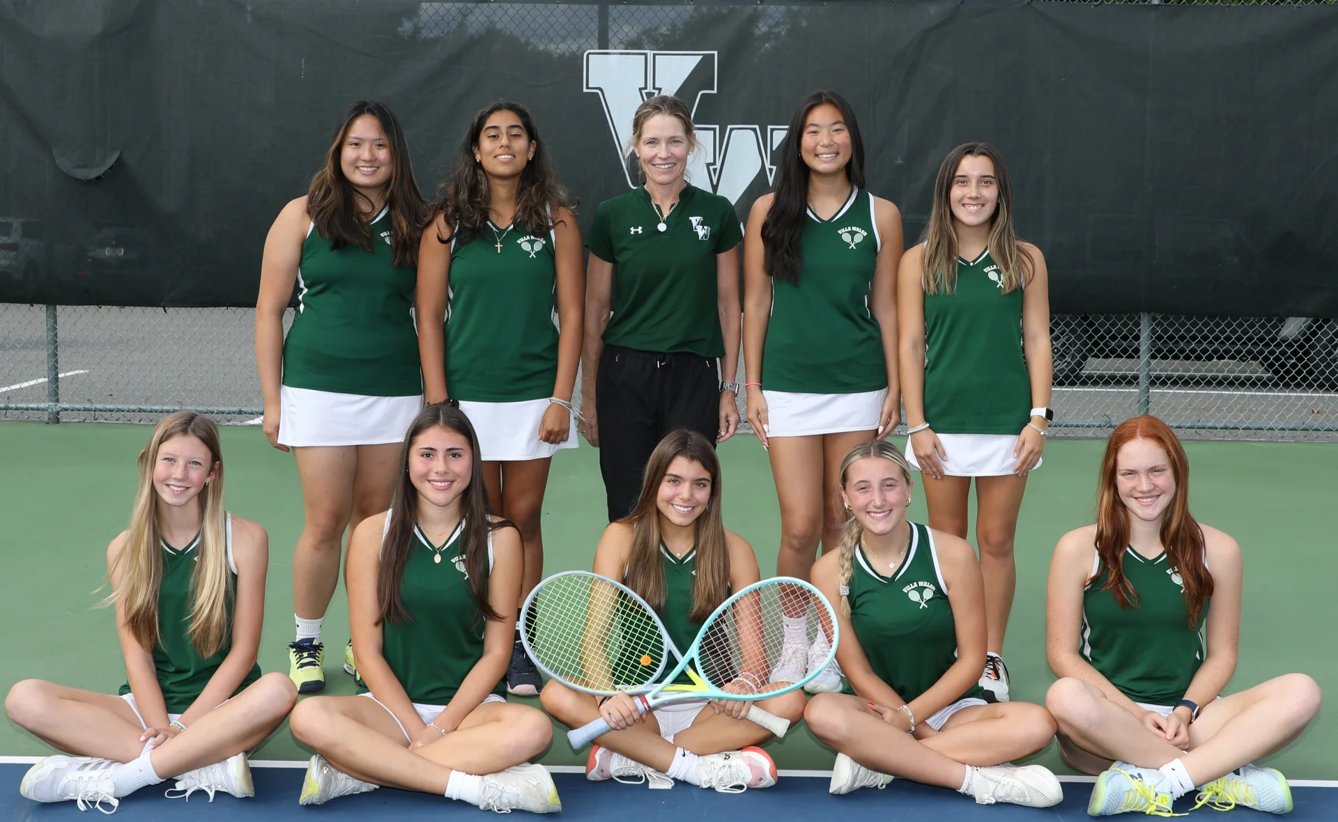 VWA varsity tennis team