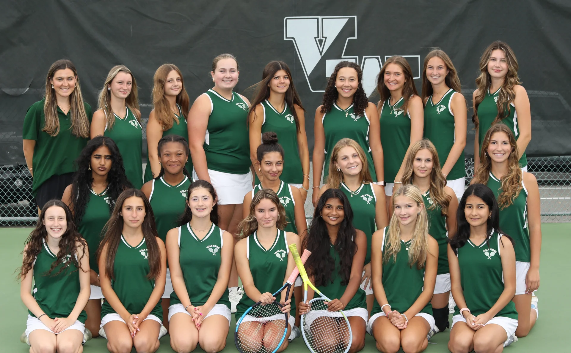 VWA JV tennis team