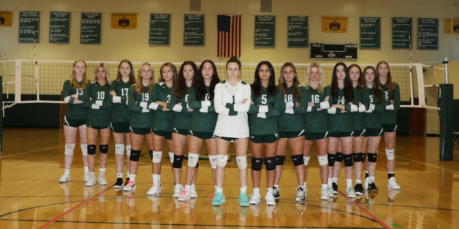 VWA varsity volleyball team